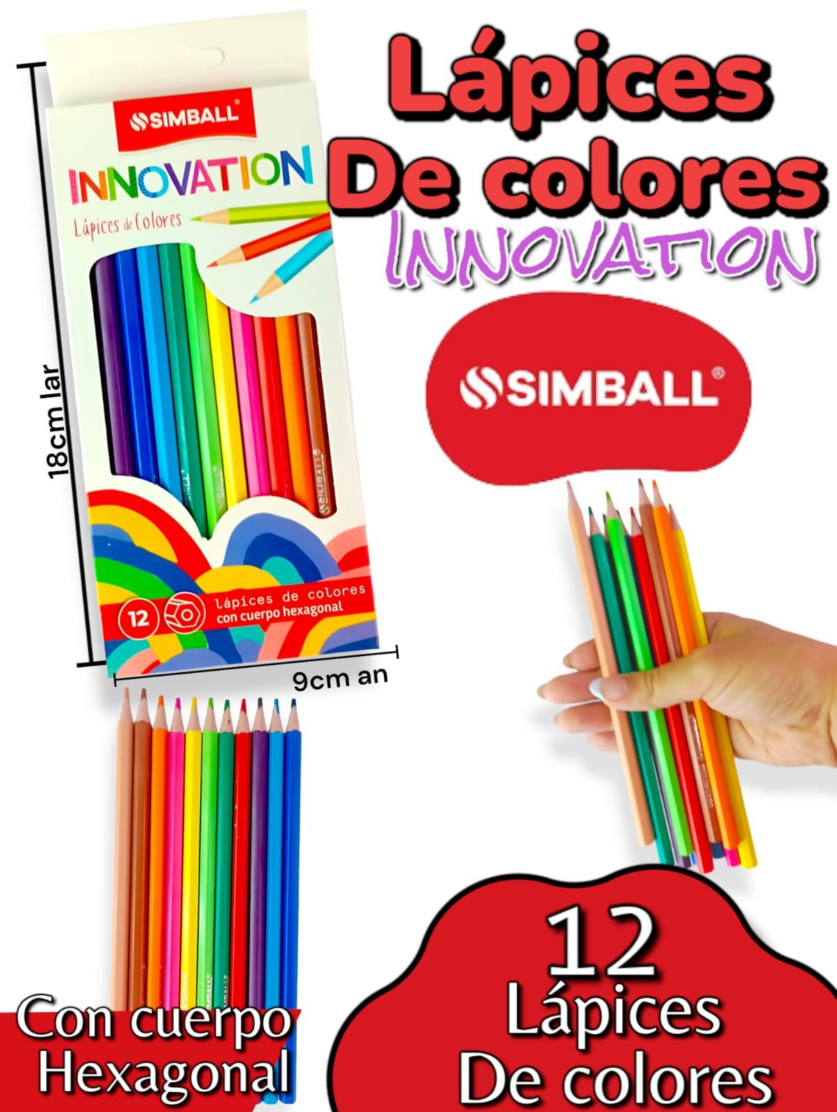 Lápices de Colores INNOVATION SIMBALL 